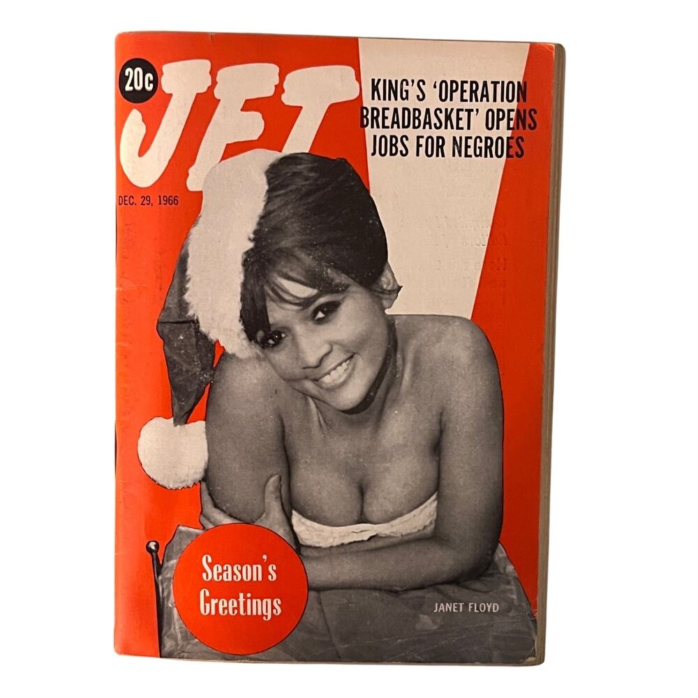 1966 JET Magazine Martin Luther King Operation Breadbasket Janet Floyd Dec 29